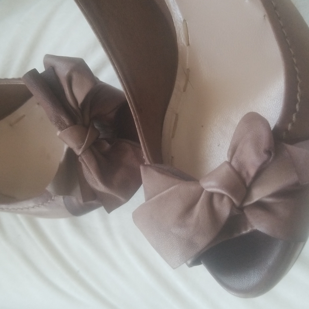 Miu Miu Platform Cinnamon Brown Color. Soft Leath… - image 3